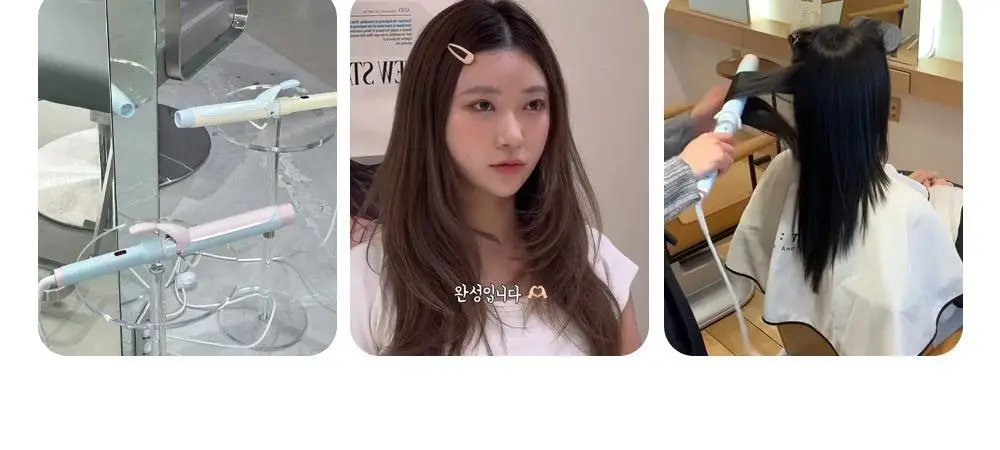 [미용실대란템] 글로우유 엑스트라 롱 배럴 봉고데기 38mm 코튼캔디/마시멜로 (+집게핀 2p) 상세페이지 4